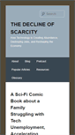 Mobile Screenshot of declineofscarcity.com
